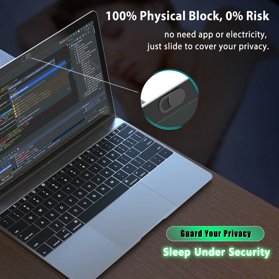 Крышка для веб камеры антишпионская наклейка магнитный слайдер пластиковая