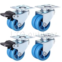 1 52inch heavy double row wheel industrial wheel nylon wheel furniture caster home accessories