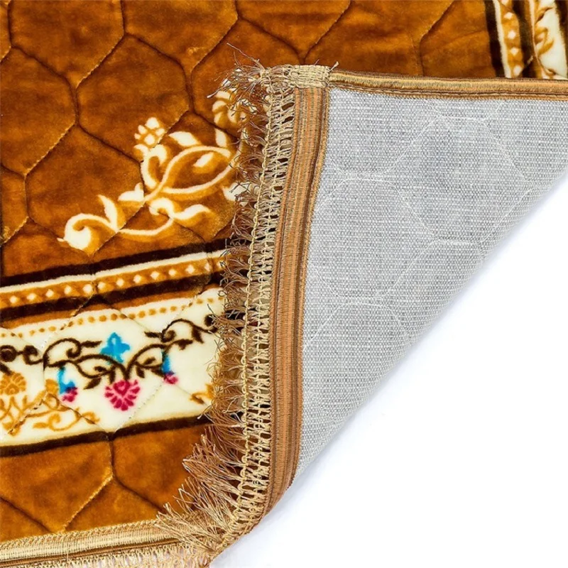 Новый Дизайн Уникальный синель толстый дорожный исламский молитвенный