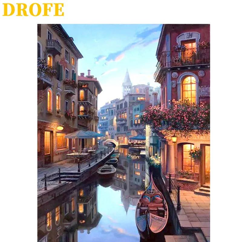 

Картина по номерам на рамке, 40 х50 осенью