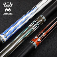 zokue russian billiard cue stick12 75mm maple shaft pool cue weight adjustable 160cm length radial pin kit professional play cue