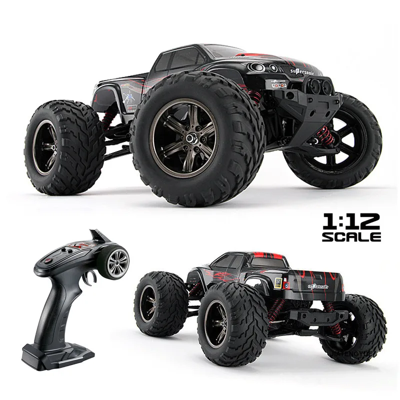 JTY Toys 1:12 RC Truck Bigfoot Off-Road Vehicle High Speed Rock Climbing Truggy Radio Remote Control Cars For Children Adults