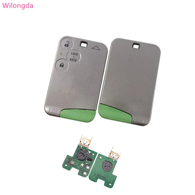 3 кнопки дистанционного ключа laguna 2 pcf7947 чип 434 МГц для Renault Laguna ключ и Velsatis карты