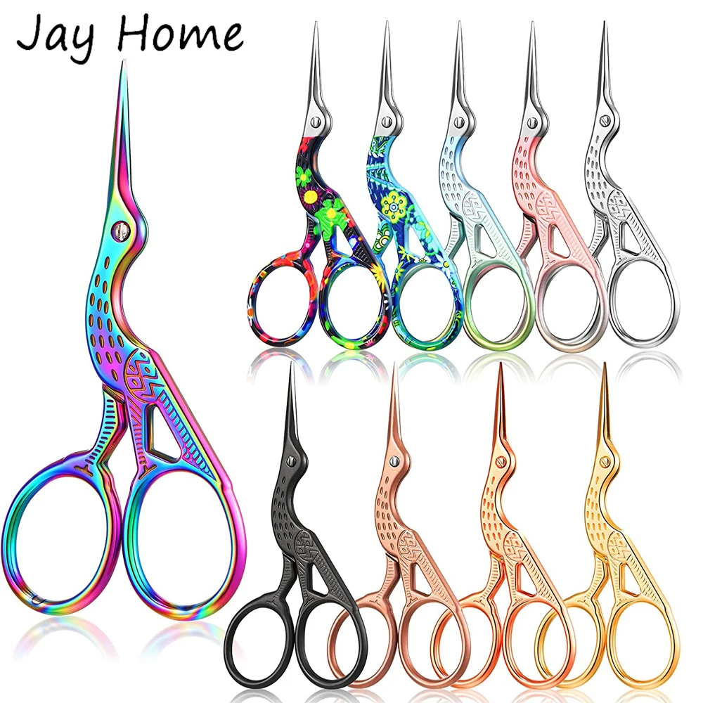 Винтажные швейные ножницы наконечники из нержавеющей стали Классические