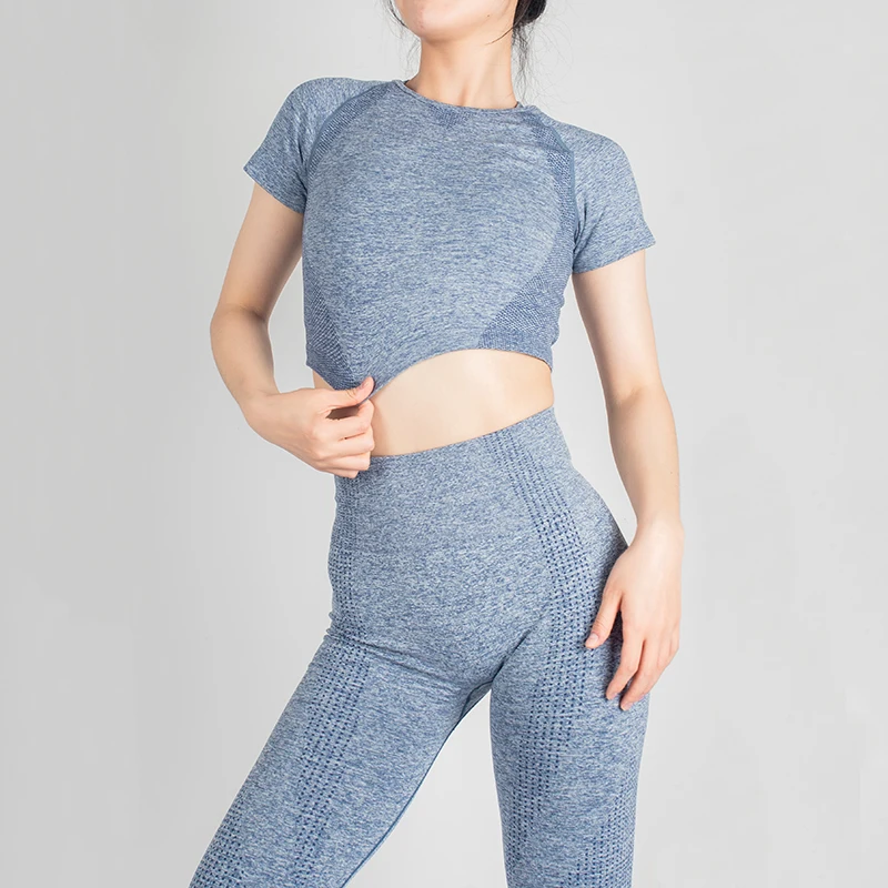 Комплект для йоги из 2 предметов одежда тренировок женское платье женские