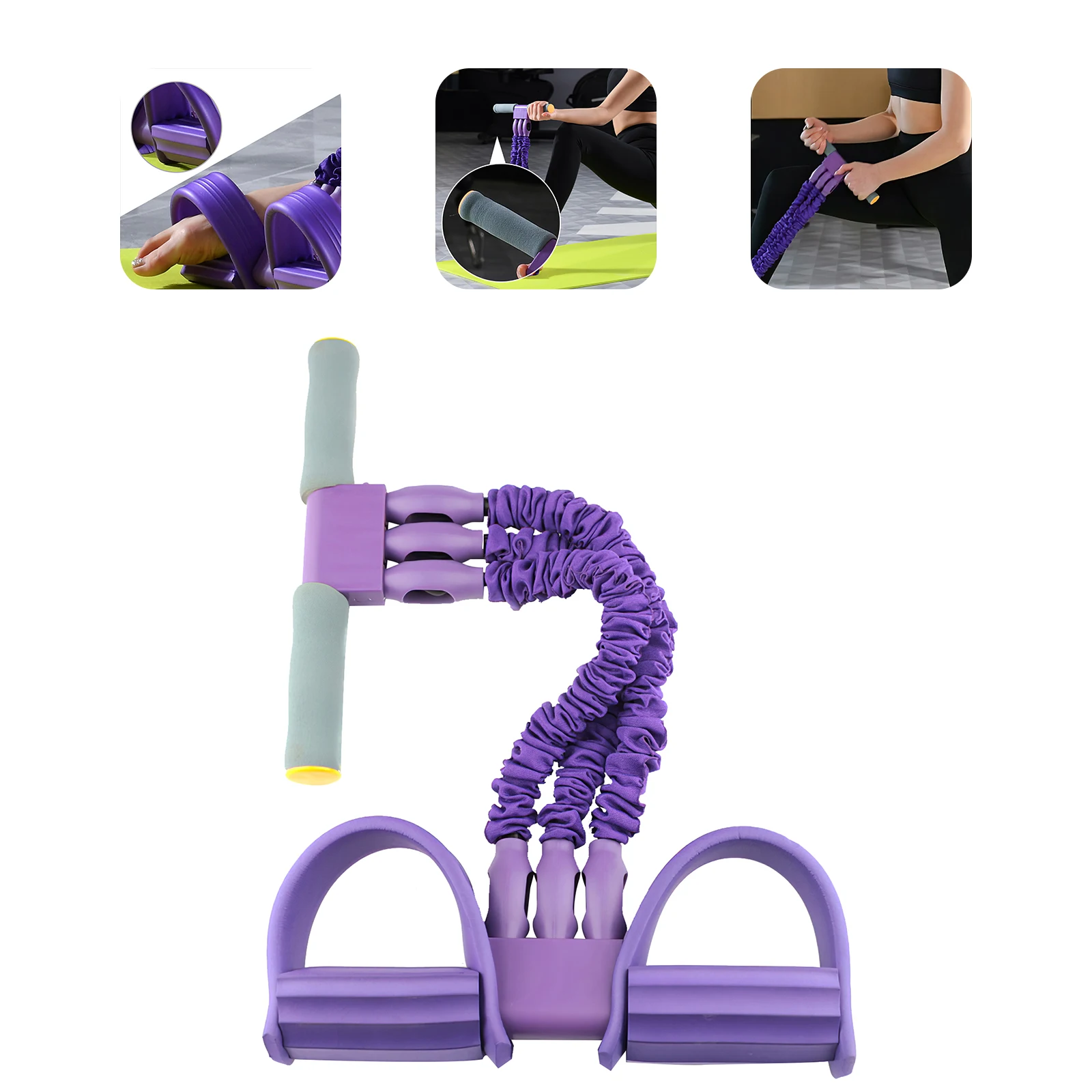 

Эластичный тренажер для живота, эластичный тренажер для дома, тренажерного зала, спортивные тренировочные эластичные ленты, оборудование д...