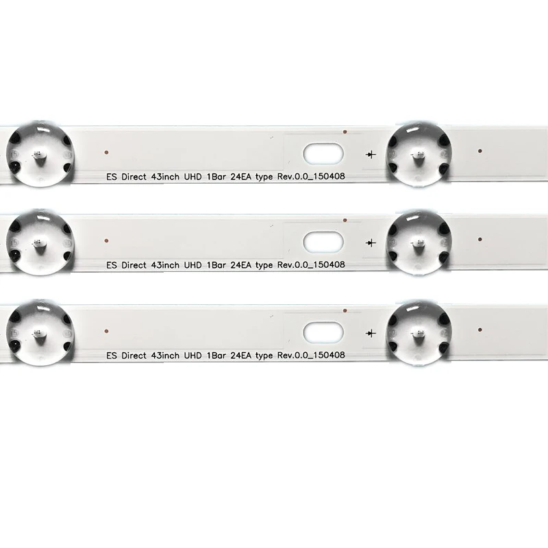 6 шт./лот 100% Новый светодиодный подсветка полосы 8 лампы 850 мм для LG 43UF6400-CA UF64_UHD_A