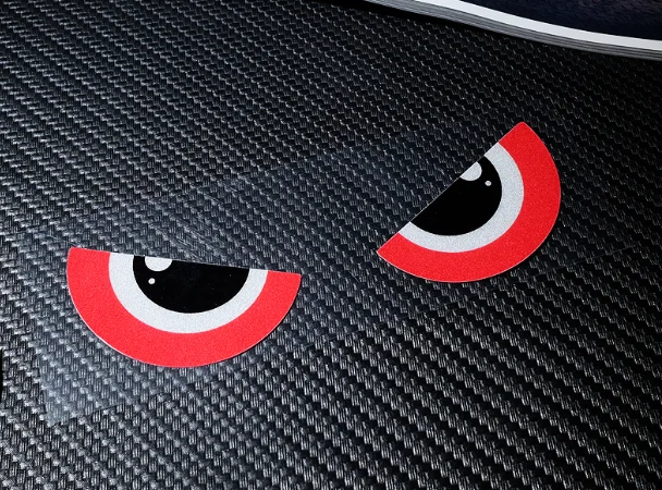 1 пара виниловые наклейки на шлем мотоцикла|Наклейки автомобиль| |