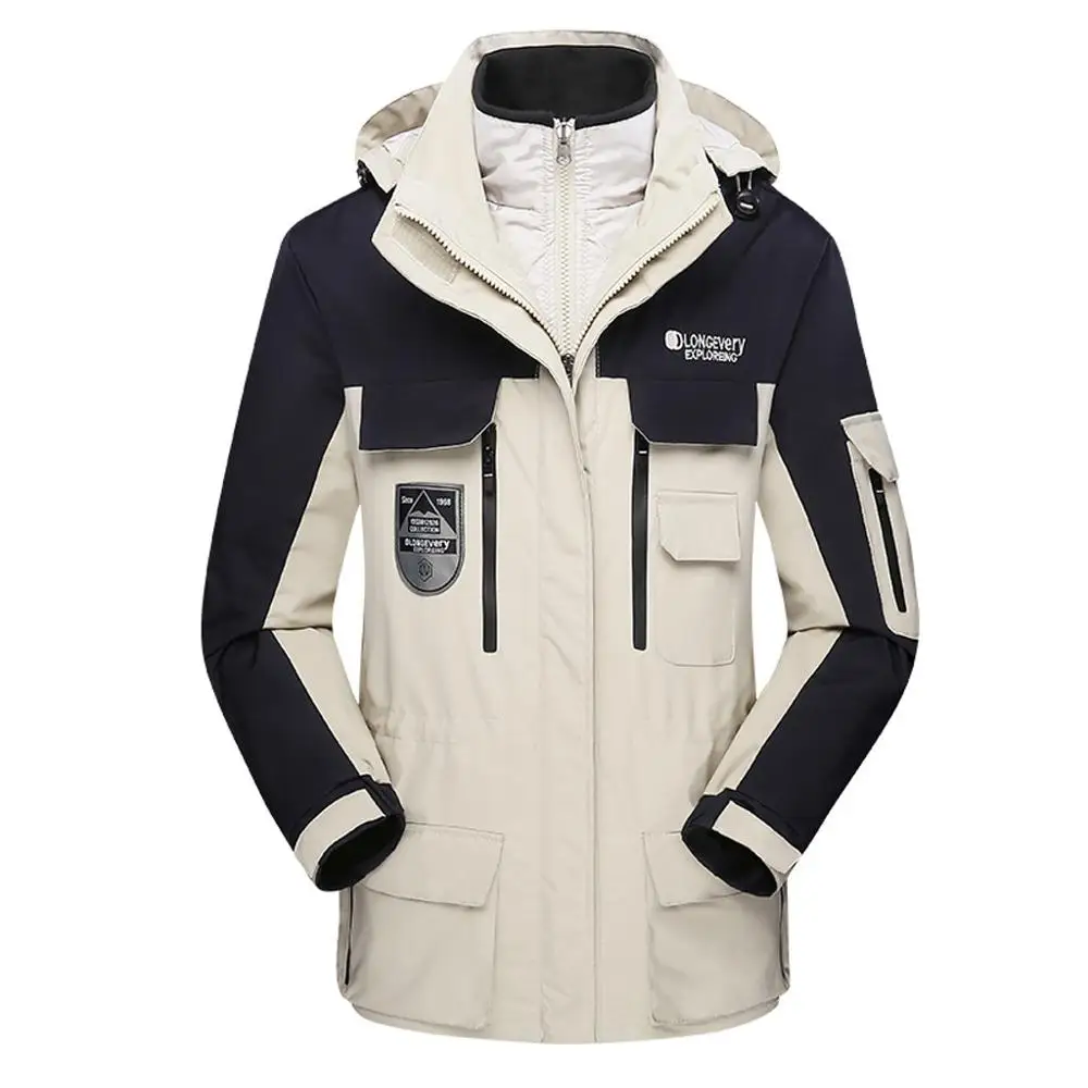 Мужская и Женская водонепроницаемая толстовка с капюшоном дышащая спортивная