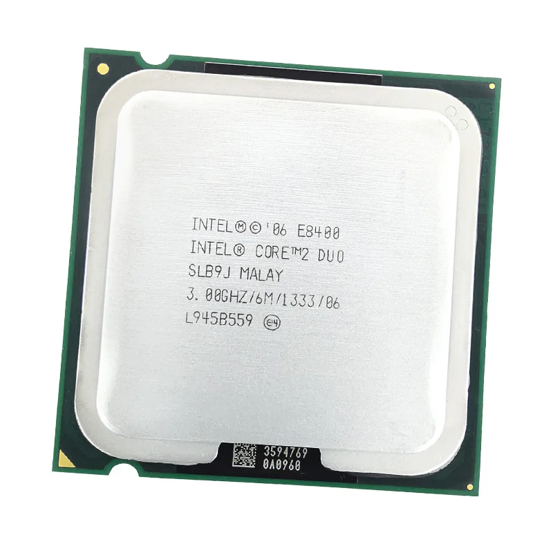 Процессор Intel Core 2 Duo E8400 3 0 ГГц двухъядерный ЦПУ L3 6M 65 Вт LGA 775 1333 Рабочий стол 100% |