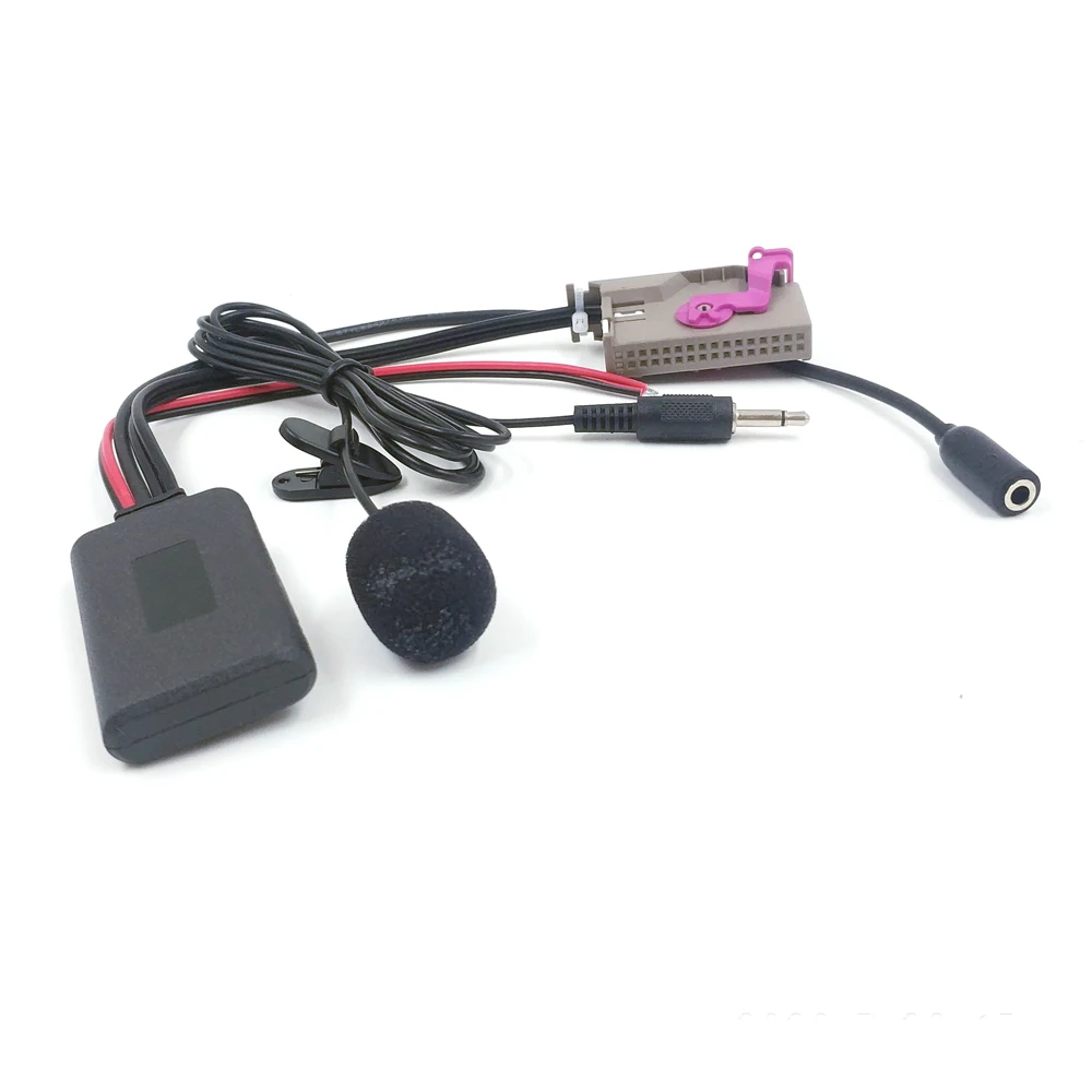 Biurlink 32 Pin AUX вход 150CM Bluetooth 5 0 микрофон воспроизведение музыки адаптер для Audi A3 A4 A5 A6