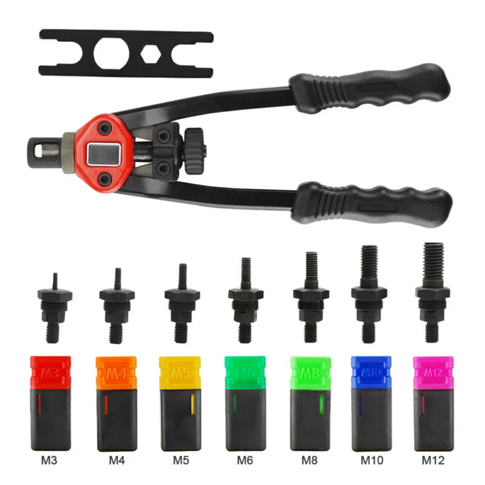 

NUT Riveting Nut TOOL Hand Blind Riveter Riveting Tools Mandrel M3 - M12
