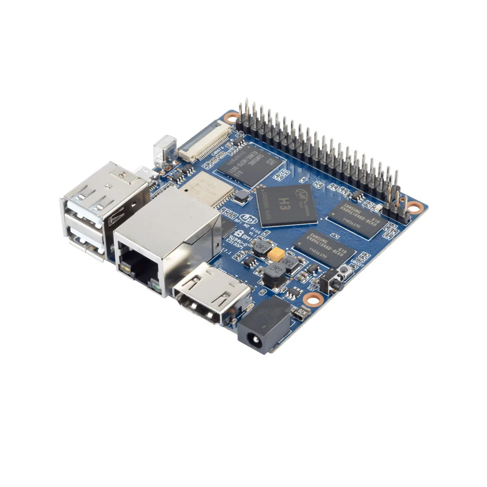 Банан Pi BPI-M2 + Allwinner H3 четырехъядерный WIFI Linux макетная плата компьютер с одной