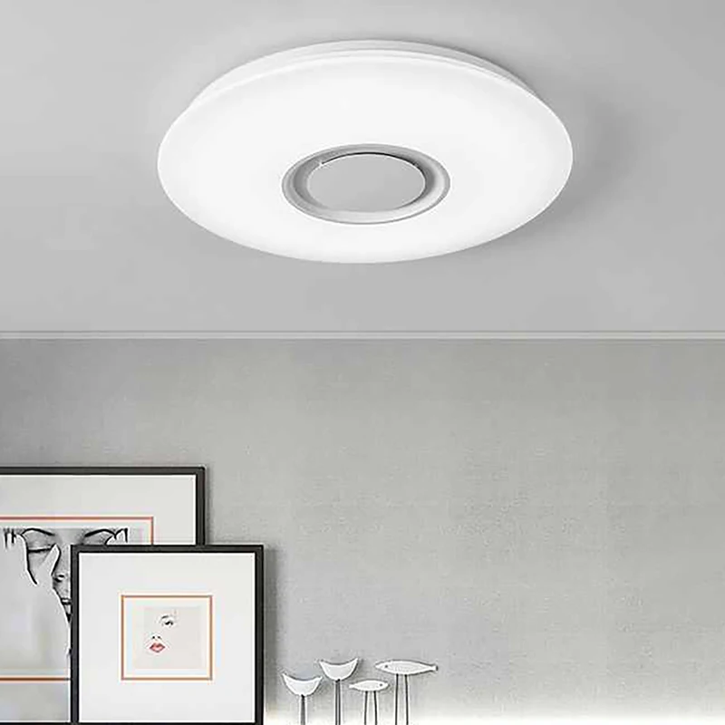 

Modern LED Ceiling Lamp for Living Room,Colorful Creative Home Decor Music Ceiling Lights Bedroom Party Dimmable Atmosphere Lamp