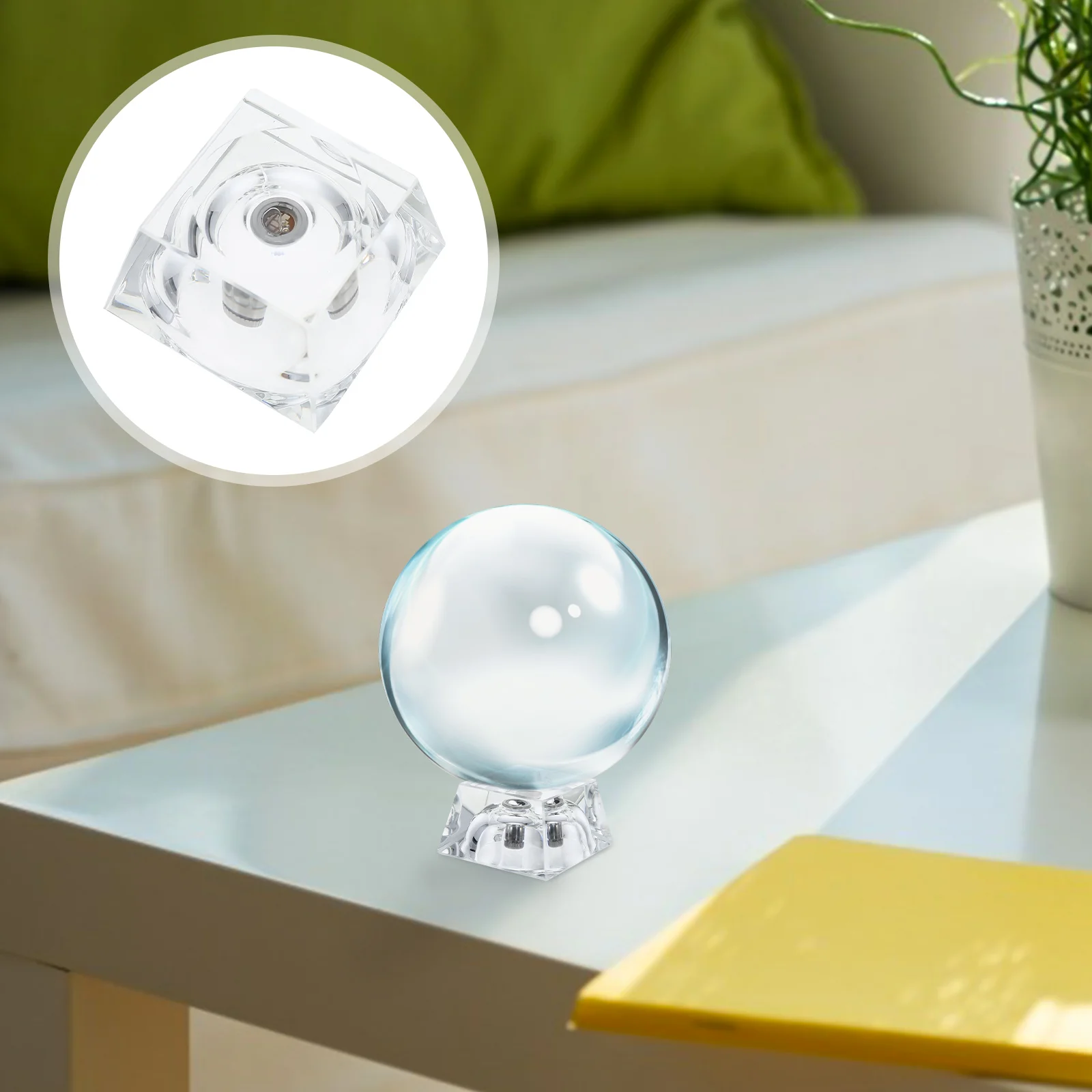 

1 шт., квадратные светящиеся стеклянные шарики