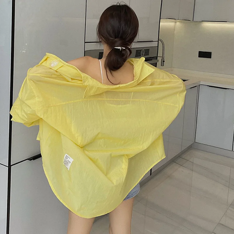 

2021 New Spring Autumn Shirt Female Students Korean Casual Loose Women Long Sleeve Shirt Wild Jacket Party Blouse Clothing Women