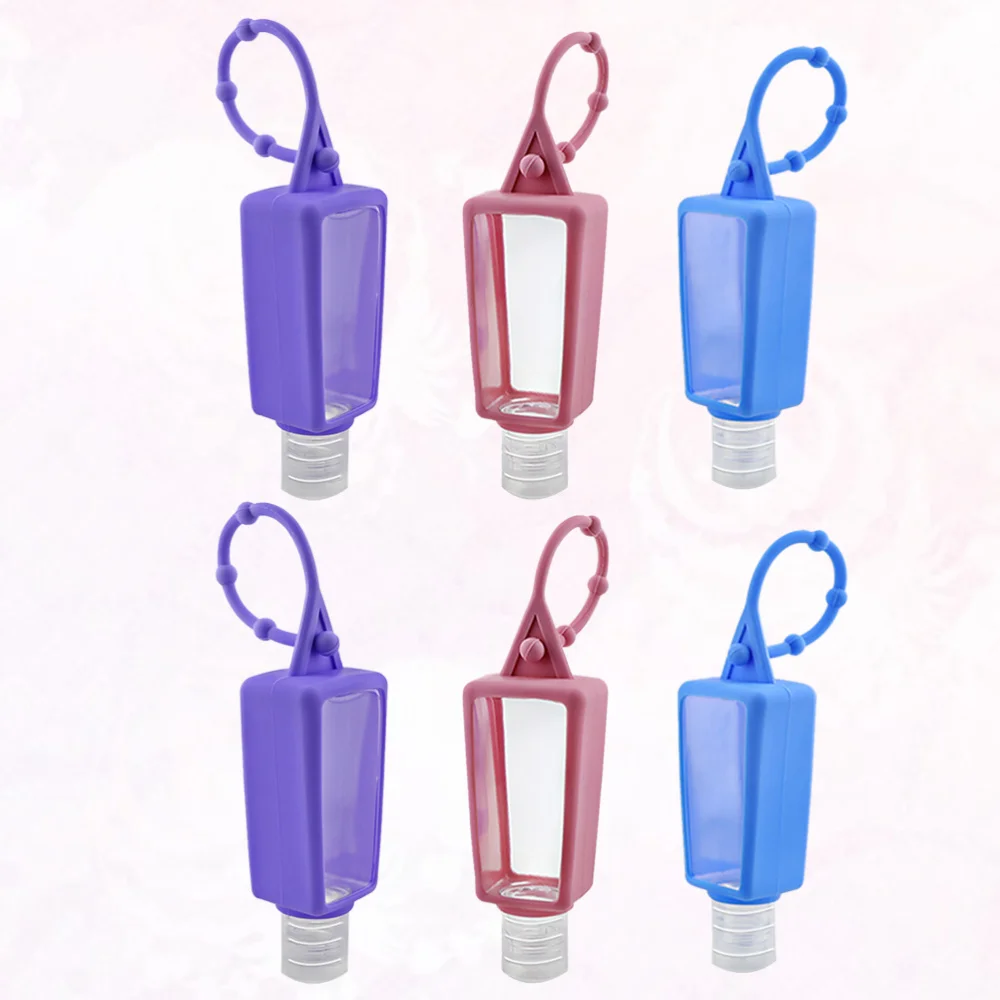 

4pcs Wash-free Hand Sanitizer Bottle Refillable Bottle Practical Storage Container Sub Packaging Bottles for Daily Use with 4pcs