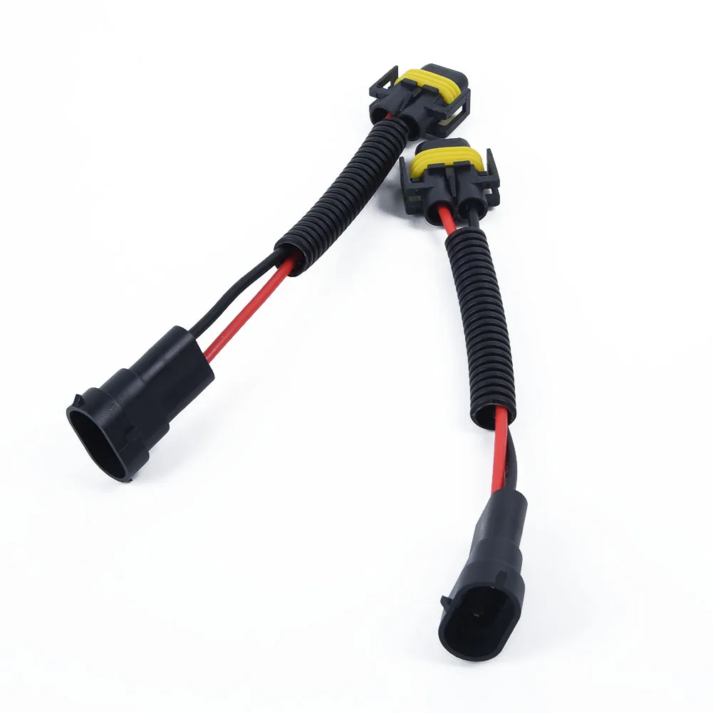 

Extension Harness Wiring Wire Sockets Adapter Lights Lamp Nylon Plugs 2pcs