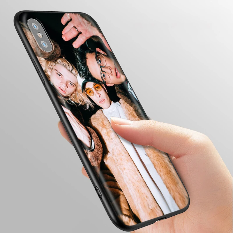 Силиконовый мягкий чехол YIMAOC prettylot для iPhone 12 Mini 11 Pro XS Max XR X 8 7 6 6S Plus 5 5S SE|Бамперы| |