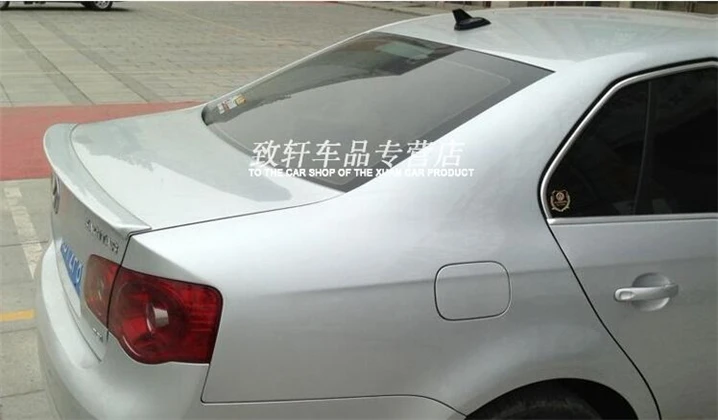 Для VW спойлер Jetta Высокое качество ABS Материал заднее крыло автомобиля праймер