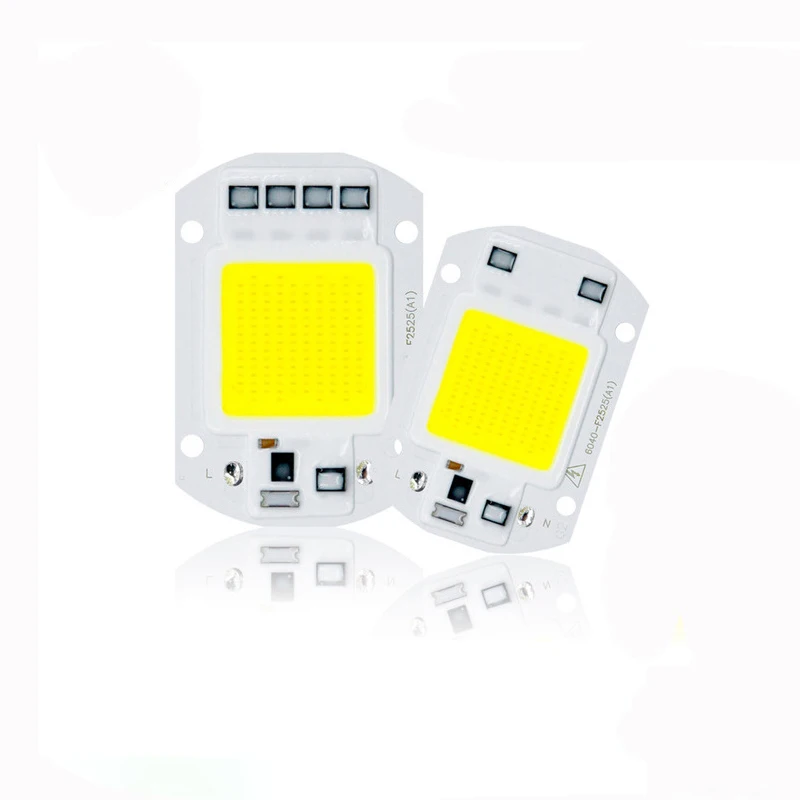 

10 шт. 110 В 220 В 10 Вт 20 Вт 30 Вт 50 Вт чип COB холодного белого/теплого белого света светодиодные лампы бусины для прожектора точесветильник освесве...