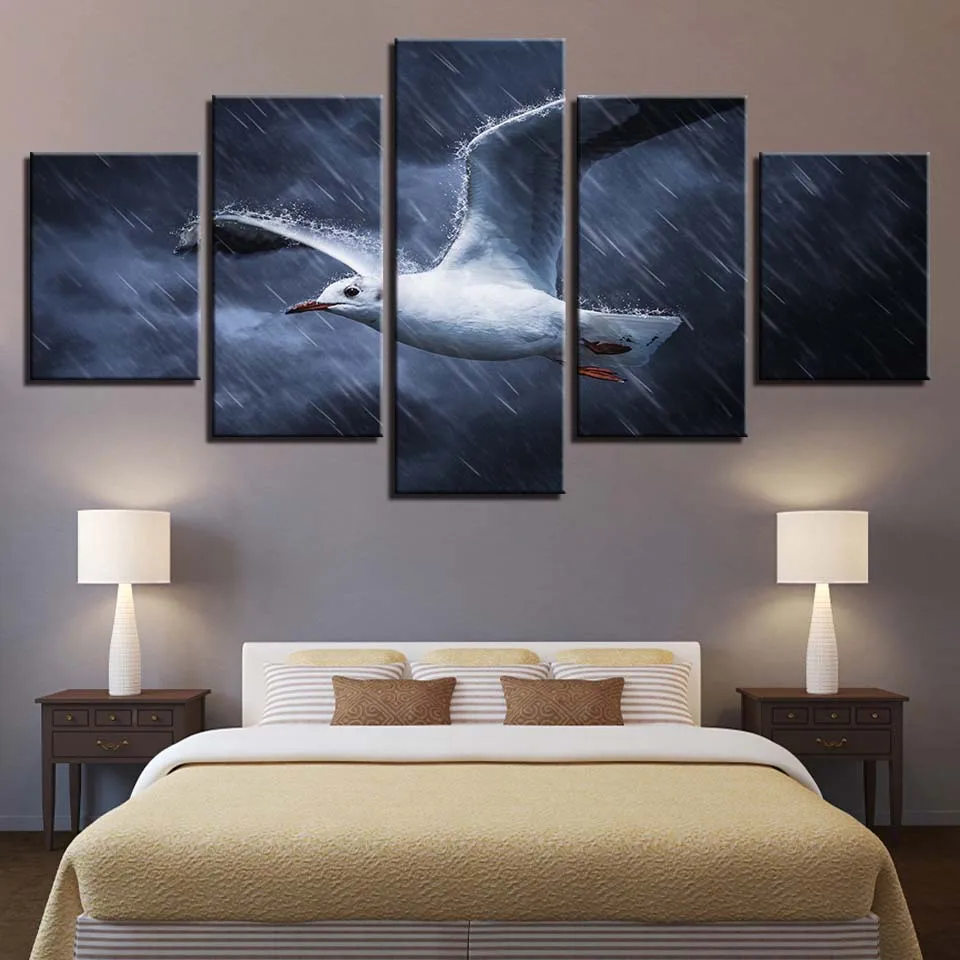 

Wall Art Canvas Painting HD Prints Animal 5 Pieces Bird Home Decoration Eagle Modular For Living Room Pictures Artwork Poster