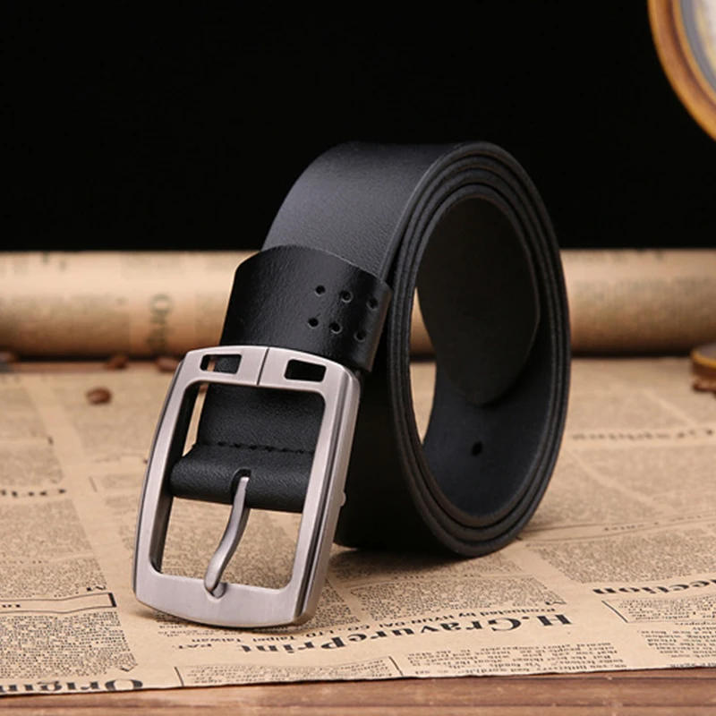 

Casual Men's Belt Simple Design Pin Buckle Business Formal Pants Belt Advanced Customization Multi-Purpose Versatile Men's Belt