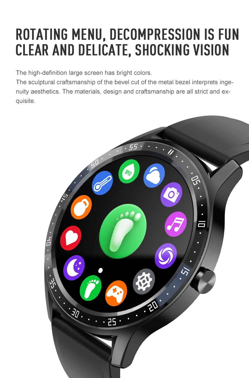 

Gray Smart Watch Men Smartwatches Android S32 Message Heart Rate Monitor Pedometer Watch Blood Pressure IP67 Waterproof