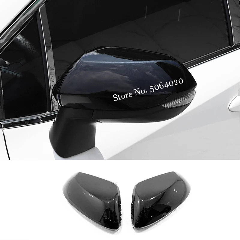 

ABS Chrome для Toyota Yaris Cross 2020 2021 2022 аксессуары для боковой двери автомобиля, зеркало заднего вида, накладка, наклейка, Стайлинг, 2 шт.