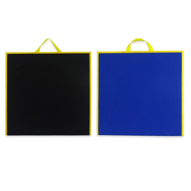 

B2RE 17.12x17.32'' Felt Teaching Board Double-Sided Freestanding Felt Board/Flannel Board, Educational Classroom Aids