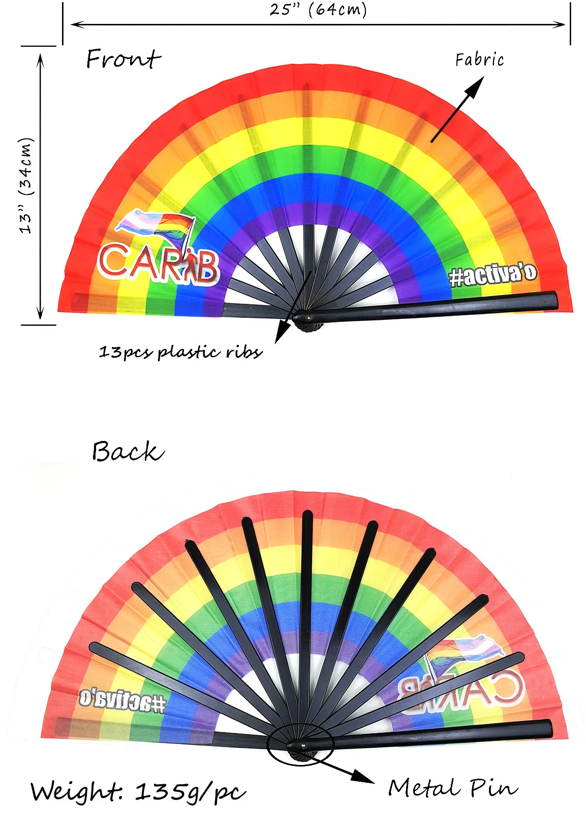 Kungfu онлайн ручной Японский китайский складывающийся веер Радуга рекламировать