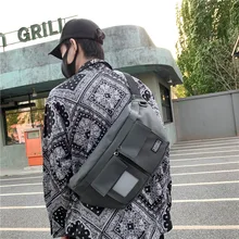 Large Capacity Waist Bag Fanny Pack Unisex Streetwear Chest Bags Hip Hop Waist Packs Banana Pack Outdoor Features Phone Pocket