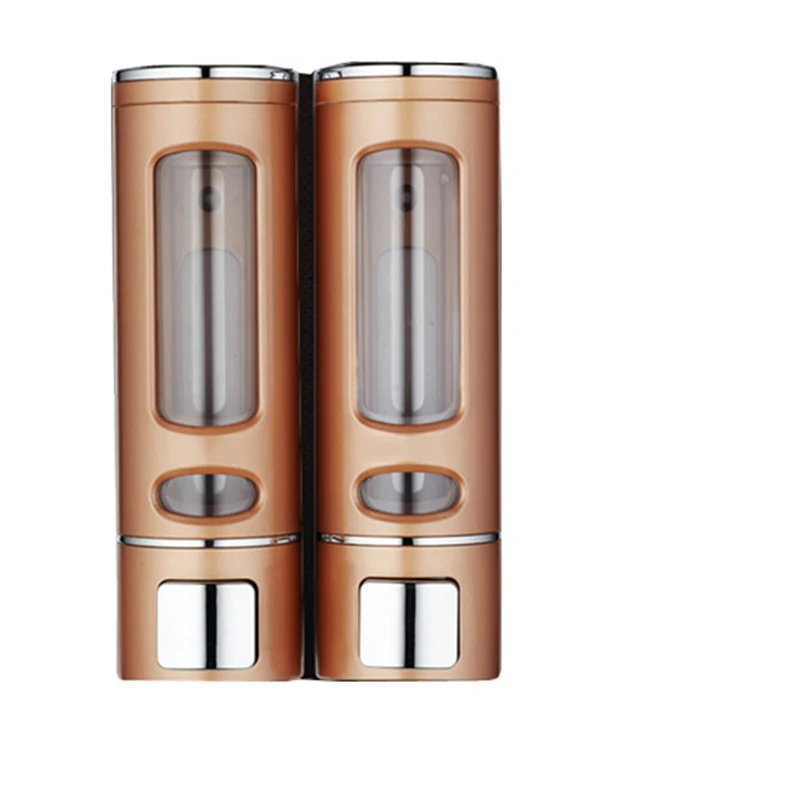 

Economical Home Soap Dispenser Wall-mounted Hotel Bathroom Shower Gel Shampoo Dispenser ds99