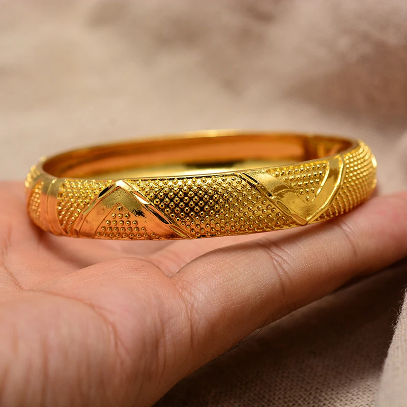 Дубай Арабский узор золотой цвет свадебные браслеты для женщин невесты можно