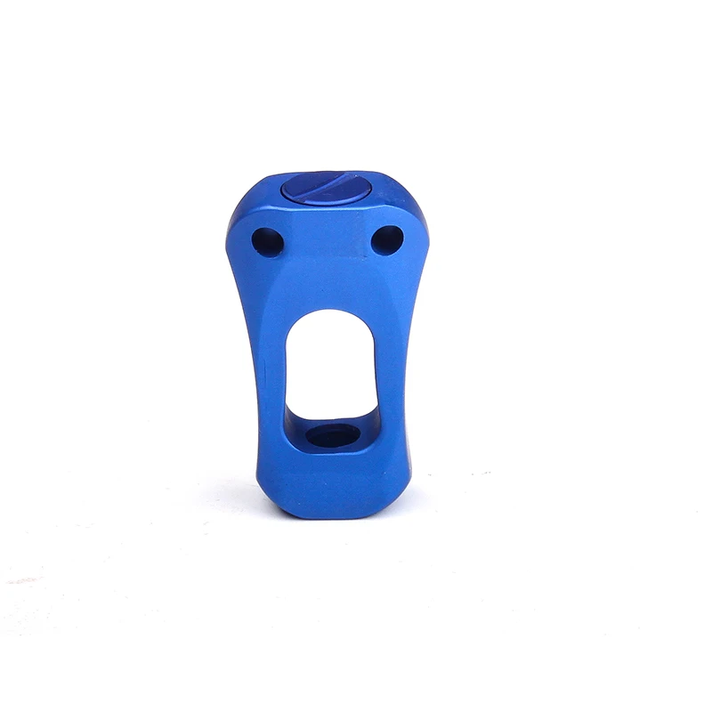 Ruke New Fishing Reel Handle Knob Alloy Metal Knob, Suit for Bearing 7*4*2.5mm, For Shimano and Daiwa Reel free shipping - Цвет: blue