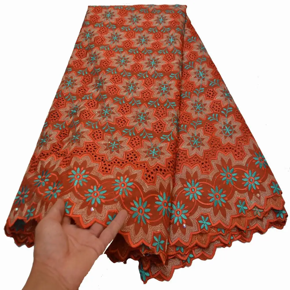 

MIQIER High Quality African nigerian tulle Lace Fabric cotton fabric Damask Lace Fabric Embroidery guipure lace fabric Swiss
