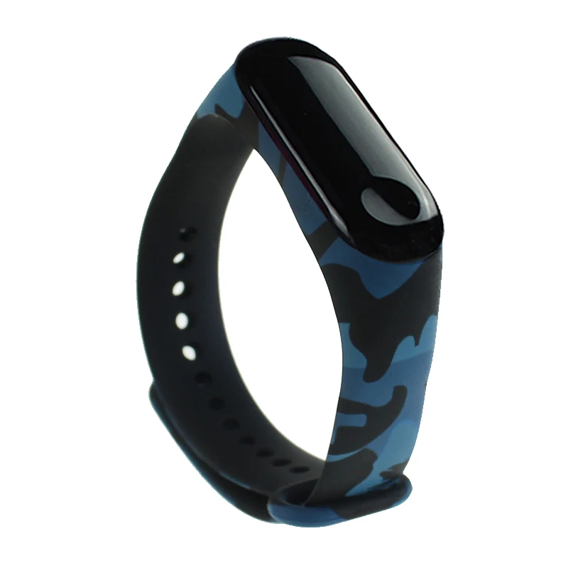 C Для mi Band 3 4 ремешок на запястье для Xiao mi band 3 силиконовый для mi band 3 4 аксессуары многоцветный mi 3 сменный ремешок - Цвет: C