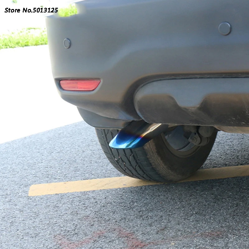 Наконечник глушителя выхлопной трубы из нержавеющей стали хромированная