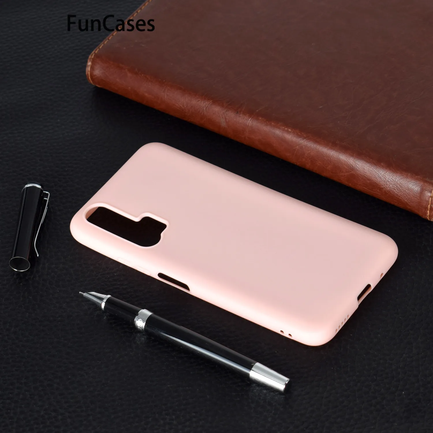 Однотонные мягкие чехлы из ТПУ для capinha huawei Honor 20 Pro смартфонов Etui | Мобильные