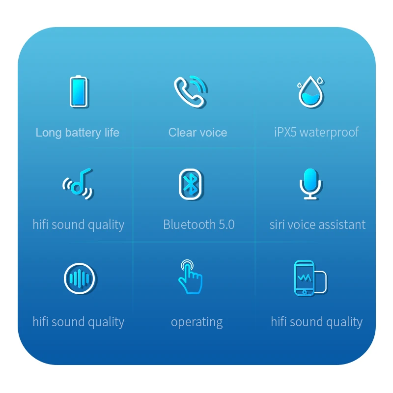 Новые беспроводные Bluetooth-наушники X6 ультрамаленькие невидимые мини-наушники