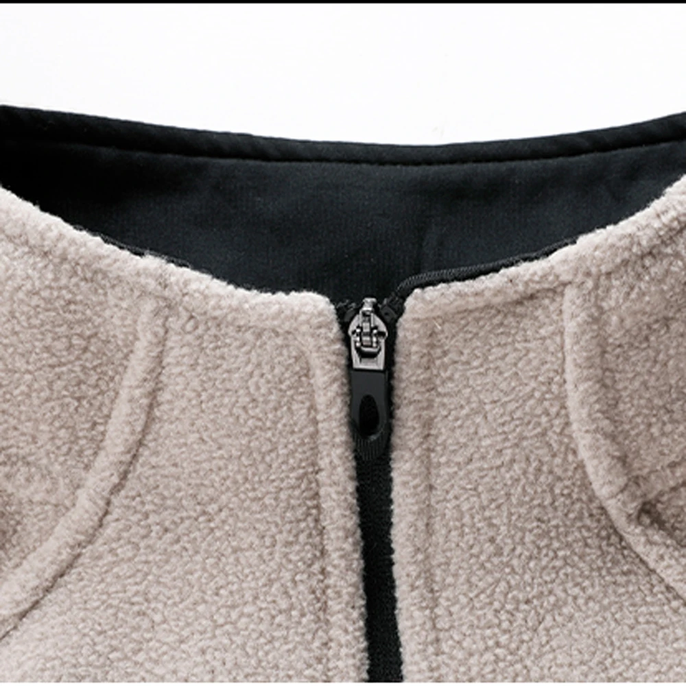 WWKK Мужская Женская зимняя флисовая куртка для спорта на открытом воздухе отдыха