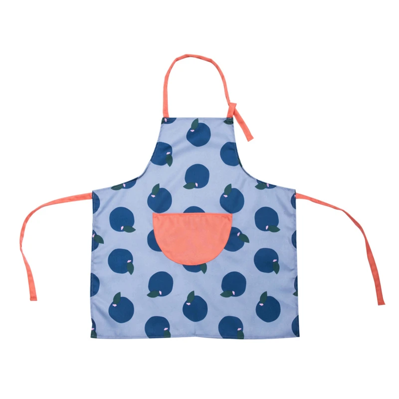 

Kitchen Apron Oil Resistant Waterproof Cooking Apron Sleeveless Cute Cartoon Pattern Polyester Kitchen Supplies