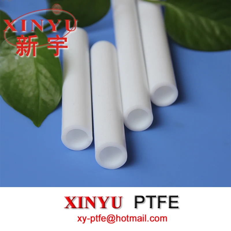 Девственные ПТФЭ трубы большого диаметра PTFE трубки, прямые тефлоновые трубки, лист для создания формы трубки