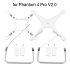 Корпус Корпуса дрона, запасные части для DJI Phantom 4 Pro V2.0, Верхняя Нижняя крышка, запасные аксессуары