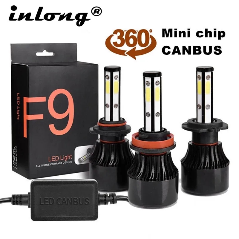 

2Pcs H4 LED Bulbs H7 Led H11 H8 9006 HB4 9005 HB3 Auto Led Car Headlight 14000LM High Low Beam Lamps Automobile Lights 6000K 12V