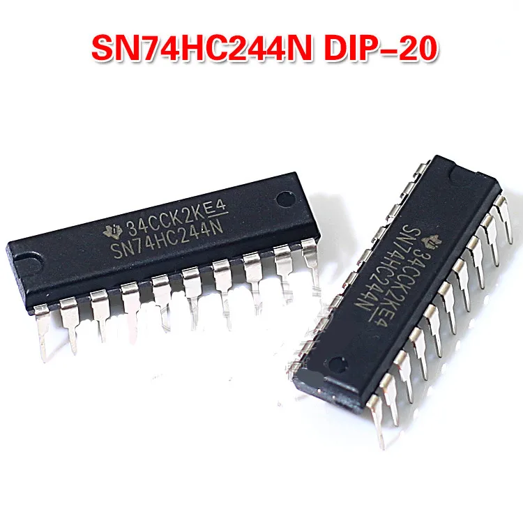 1 шт. абсолютно новый и оригинальный Sn74hc244n Dip-20 логическая схема-Буфер/линейный