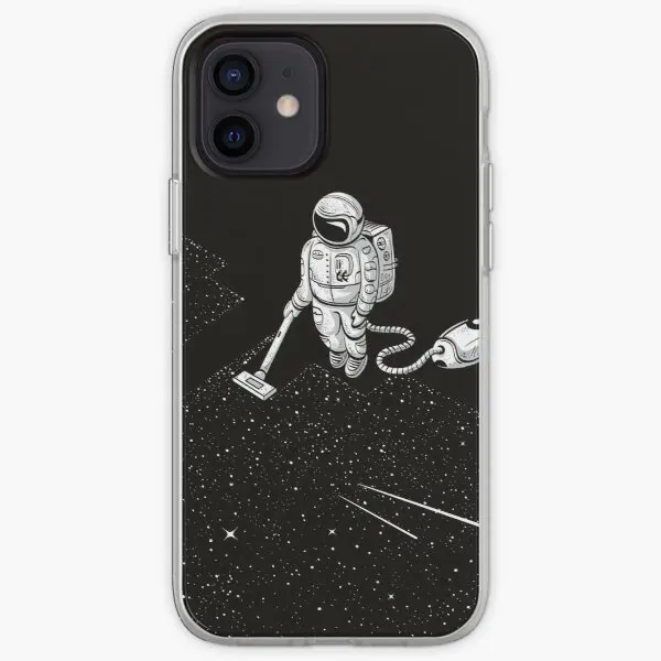 

Space Cleaner Phone Case for iPhone 5 5S SE X XS XR Max 11 12 13 Pro Max Mini 6 6S 7 8 Plus Silicon Cover Fashion Pattern Dog