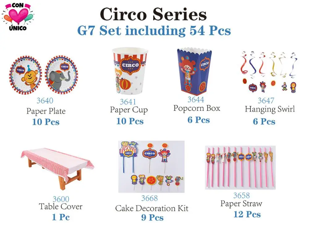 Conunico цирковой карнавальный день рождения Забавный акробатика клоун сувенирные