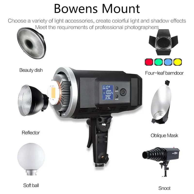 Студийный осветитель Godox SL60W для видеосъемки светильник с непрерывным светом и