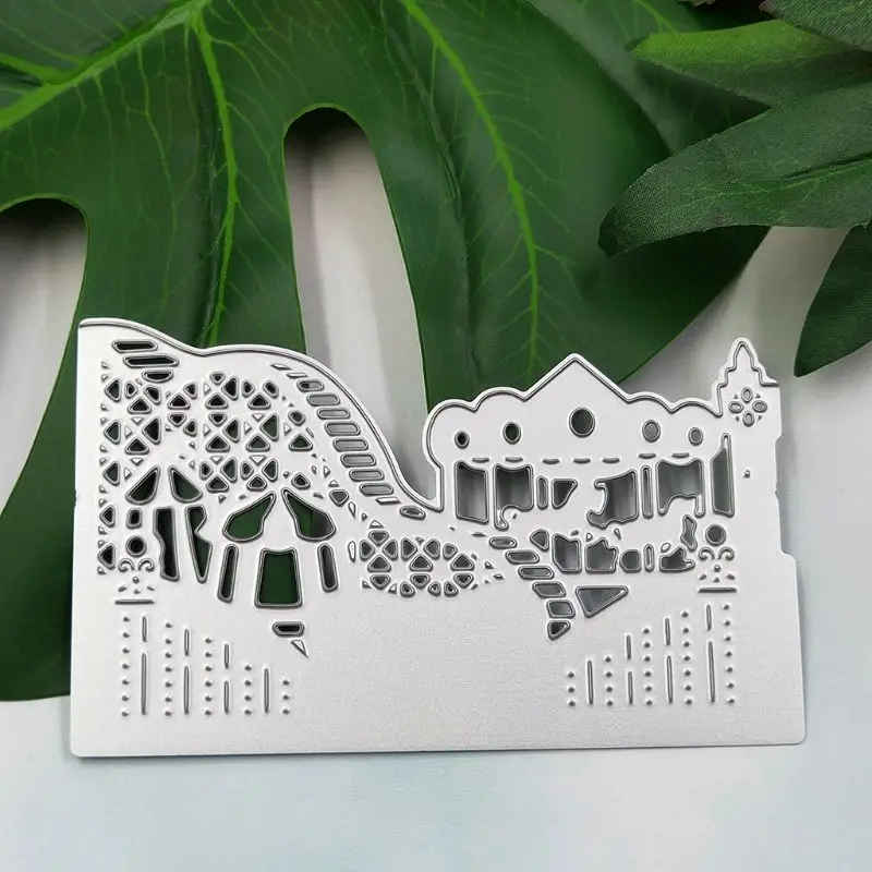 Металлические Вырубные штампы в виде карусели фотообои карточки тиснение